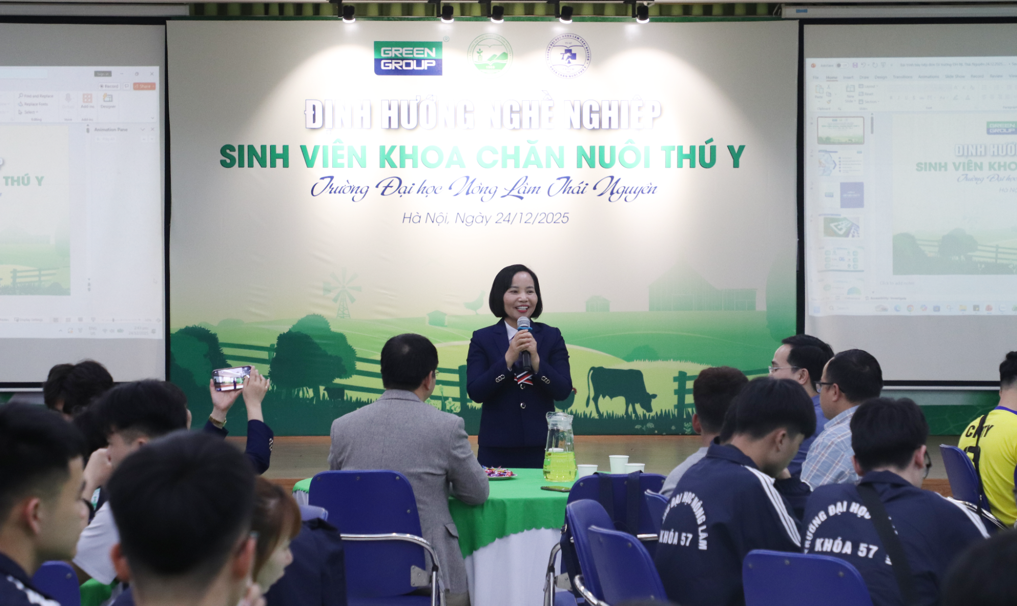 GREEN GROUP CHÀO ĐÓN GIẢNG VIÊN, SINH VIÊN ĐẠI HỌC NÔNG LÂM THÁI NGUYÊN: LAN TỎA TRI THỨC VÌ THẾ HỆ TƯƠNG LAI image1