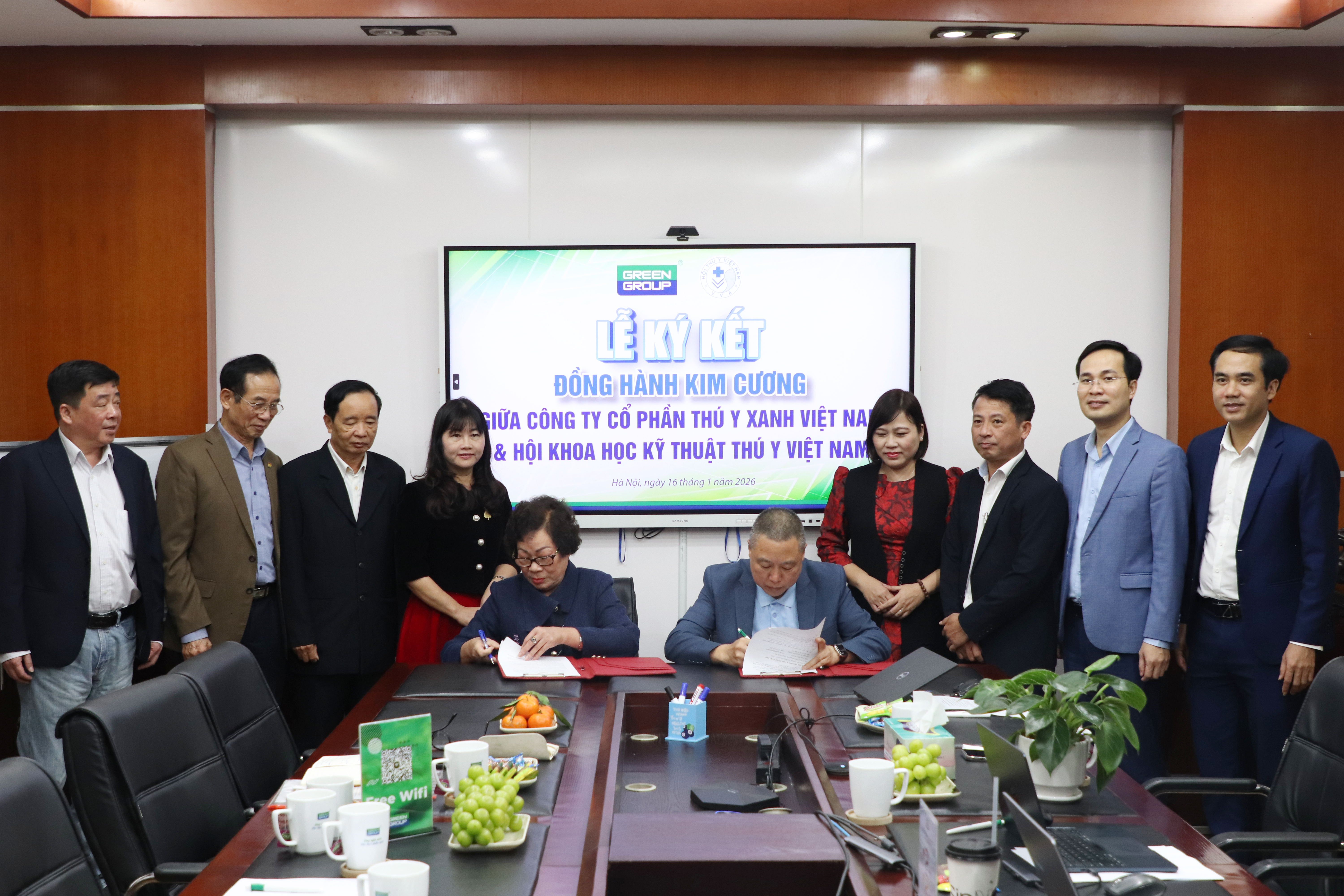 GREEN GROUP CHÍNH THỨC TRỞ THÀNH HỘI VIÊN KIM CƯƠNG CỦA HỘI KHOA HỌC KỸ THUẬT THÚ Y VIỆT NAM IMG 2715