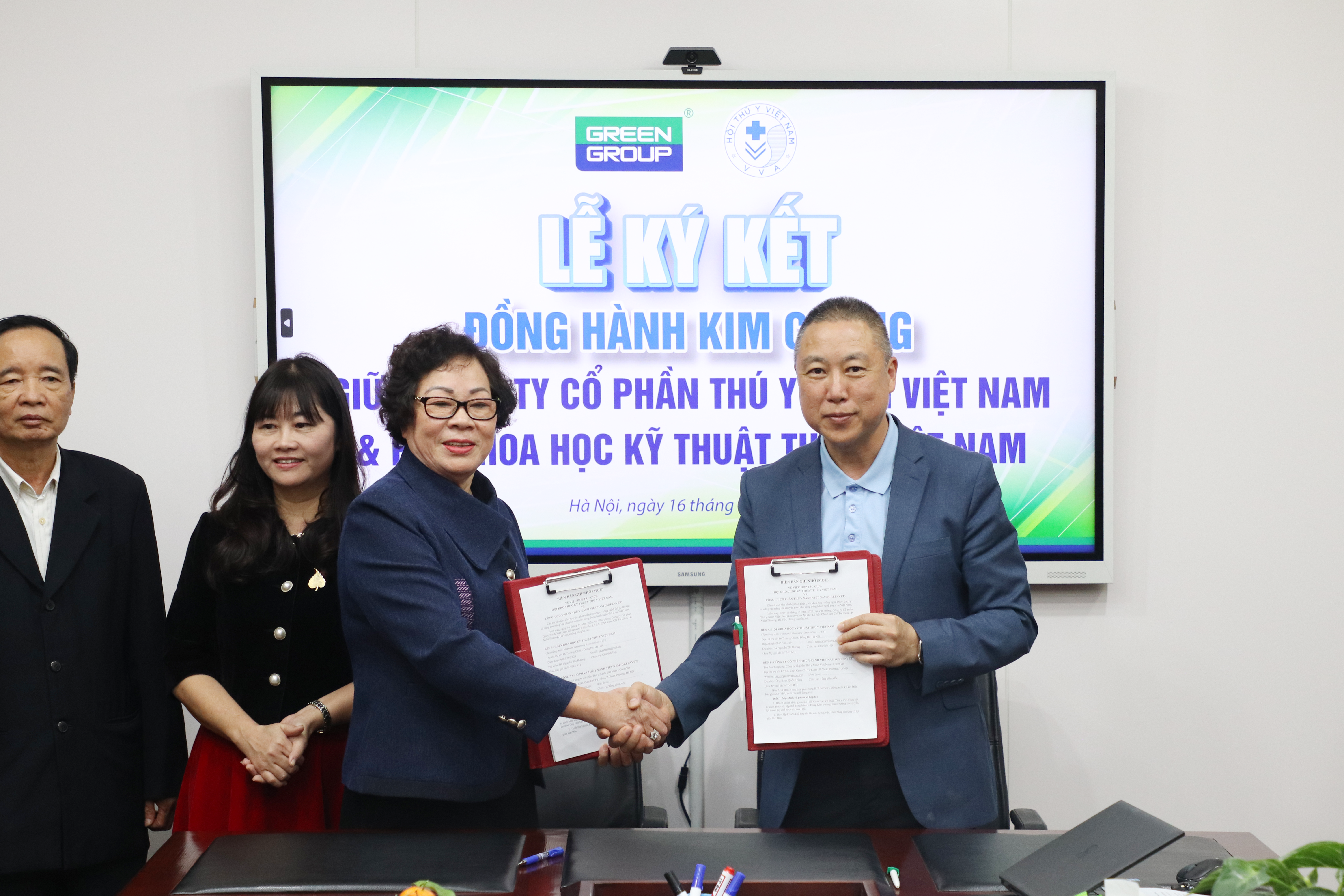 GREEN GROUP CHÍNH THỨC TRỞ THÀNH HỘI VIÊN KIM CƯƠNG CỦA HỘI KHOA HỌC KỸ THUẬT THÚ Y VIỆT NAM IMG 2723