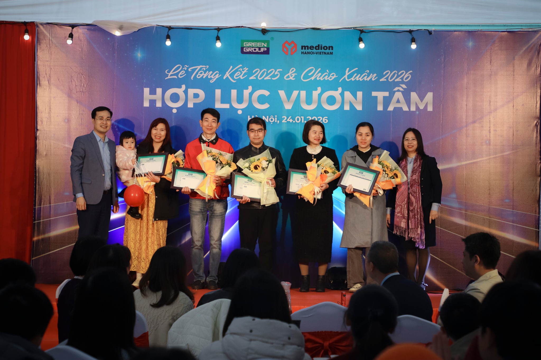 NHÀ MÁY MEDION VIỆT NAM – TỔNG KẾT SXKD 2025 & CHÀO XUÂN 2026 CHỦ ĐỀ “HỢP LỰC VƯƠN TẦM” 628030239 1541152534684520 1954782527255648639 n